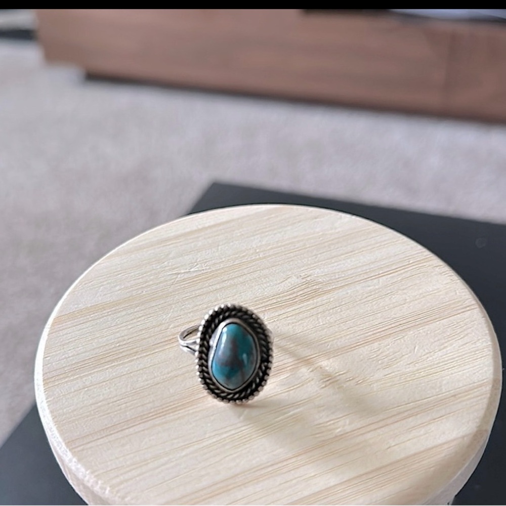 Real Turquoise ring. Size 6